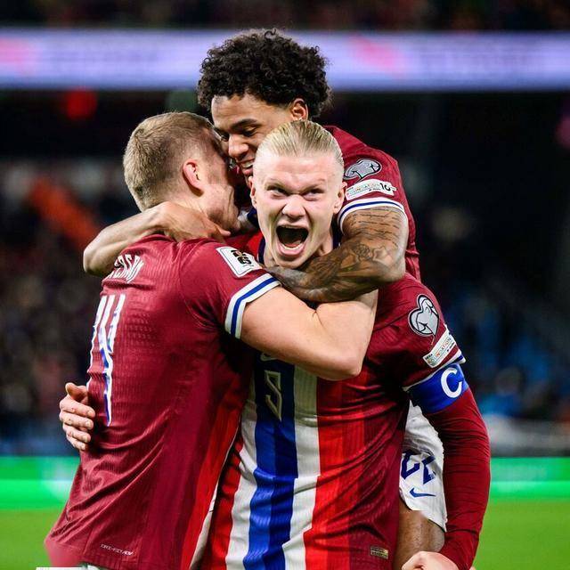 哈兰德数据：1次射门未能进球，贡献1次抢断3次解围